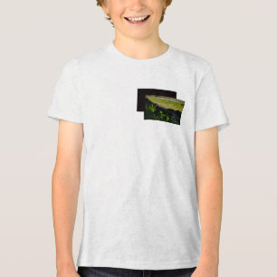 Earthlight and Healing Japanese Flowers and Poetry トライブレンドTシャツ