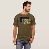 Earthlight and Healing Japanese Flowers and Poetry Tシャツ (正面フル)