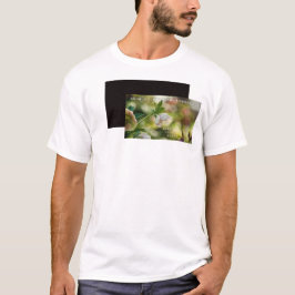 Earthlight and Healing Japanese Flowers and Poetry Tシャツ