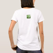 Earthlight and Healing Japanese Flowers and Poetry Tシャツ (裏面)