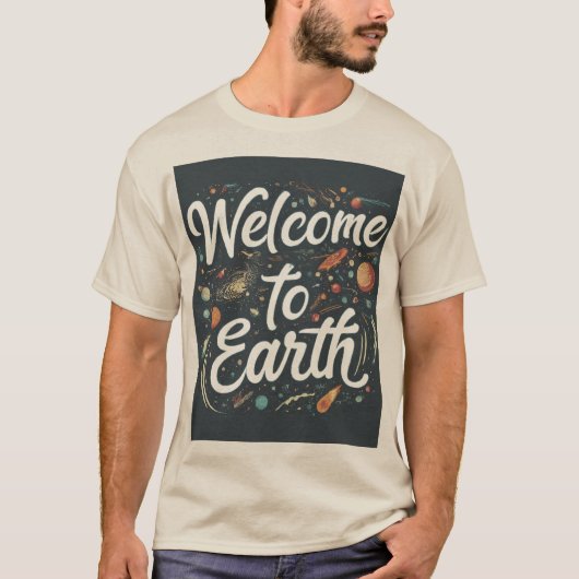 Earthly Greetings 最高の Tシャツデザイン🤗 Tシャツ (正面)