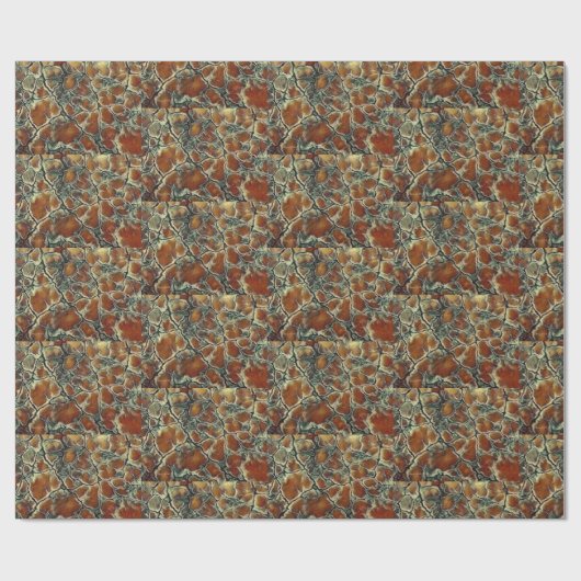 Earthly Pattern ラッピングペーパー (フラット)