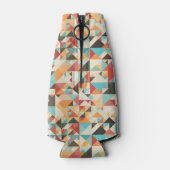 Earthone幾何学的パターン ボトルクーラー (裏面)