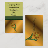 Earthones 名刺 (正面/裏面)