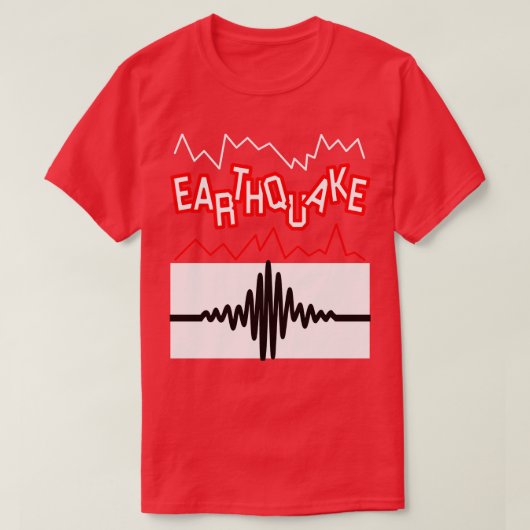 EARTHQUAKEプロレスラージョン天太 Tシャツ (デザイン正面)