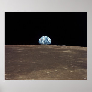 Earthrise -アポロ11 ポスター