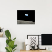Earthrise 16"x20"プリント ポスター (ホームオフィス)