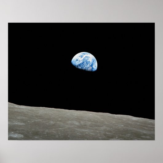 Earthrise 16"x20"プリント ポスター (正面)