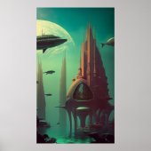 Earthrise Serenade - (42x24in Extra Long) ポスター (正面)