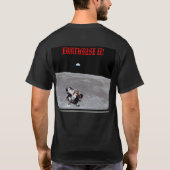 EARTHRISE! Tシャツ (裏面)