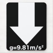 Earth's_Gravity マウスパッド (正面)