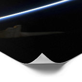 Earth's limb intersects a Soyuz spacecraft ポスター (角)