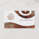 EarthSwirl特殊名刺 名刺 (裏面)