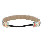 Earthtoneの幾何学的なパターン アスレチックヘッドバンド (裏面)