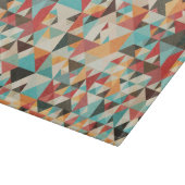 Earthtone幾何パターン カッティングボード (角)