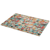 Earthtone幾何パターン カッティングボード (角)