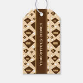Earthtone Geometry ギフトタグ (正面)
