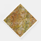 Earthtone Marble Paper Party Napkins (コーナー)