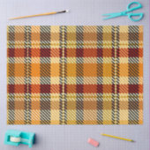 Earthtone Plaid Tissue Paper 薄葉紙 (クラフト)