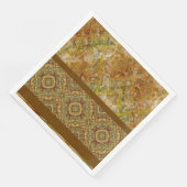 Earthtone Sampler Paper Party Napkins (コーナー)