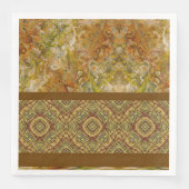Earthtone Sampler Paper Party Napkins (正面)