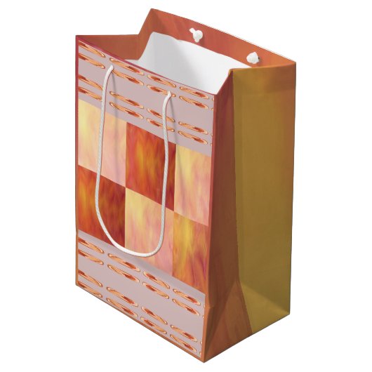 Earthtone Skies Gift Bag ミディアムペーパーバッグ (正面アングル)