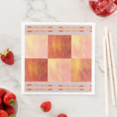 Earthtone Skies Tiles Paper Party Napkins (インサイチュ)