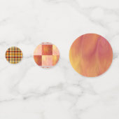 Earthtone Skies Tiles & Plaid Confetti コンフェッティ (裏面)