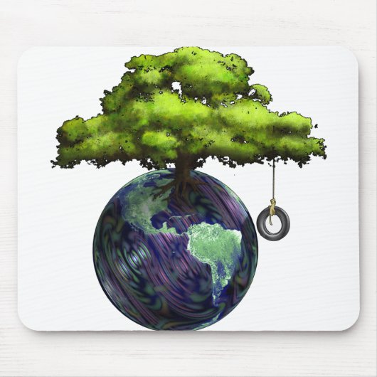 EarthTree マウスパッド (正面)