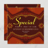 EarthTribe v2 特別な行事 招待状 (正面/裏面)