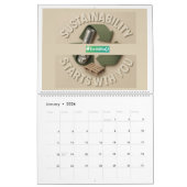 Earthwise:インスパイア明日のクリーナーのためのデザイン カレンダー (1月 2026)