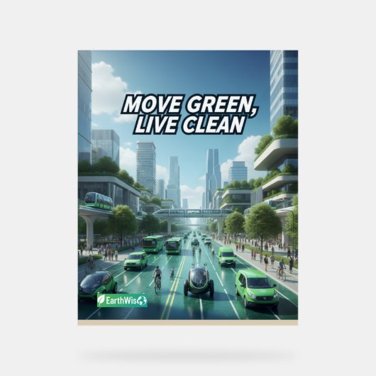 Earthwise: Inspiring Designs for a Cleaner Tomorro アクリルサイン (正面)