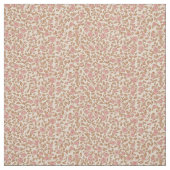 Earthy 1940s Retro Rosebud Utility ファブリック (見本)