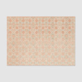 Earthy Arabesque | Terracotta & Sage 薄葉紙 (正面)