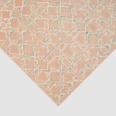 Earthy Arabesque | Terracotta & Sage 薄葉紙 (詳細)