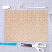 Earthy Arabesque | Terracotta & Sage 薄葉紙 (クラフト)