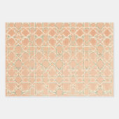 Earthy Arabesque | Terracotta & Sage Set of ラッピングペーパーシート (正面2)