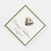 Earthy Boho Christmas Tree with Neutral Colors   (コーナー)