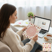 Earthy Boho Flowers ノートブック