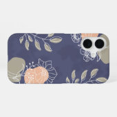 「Earthy Botanical Line Art」iPhone 16ケース iPhone 16ケース (裏面横)