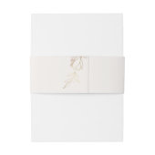 Earthy Botanical Wedding Invitation | Customizable 招待状ベリーバンド (裏面例)