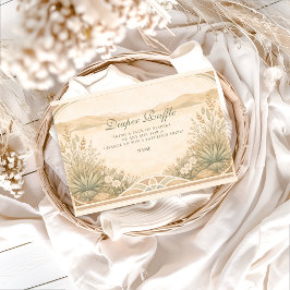 Earthy Desert Meadow Diapper Raffle  エンクロージャーカード