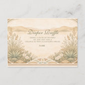 Earthy Desert Meadow Diapper Raffle  エンクロージャーカード (正面)