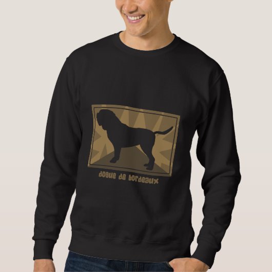 earthy Dogue de Bordeaux スウェットシャツ (正面)
