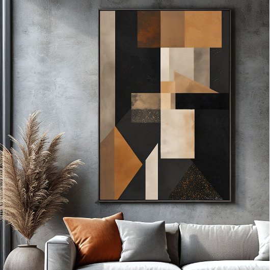 Earthy Harmony キャンバスプリント