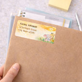 Earthy Jungle Sun Celebration Mark ラベル