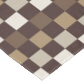 Earthy minerals checkerboard pattern テーブルクロス (アングル)