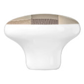 Earthy Plaid Ceramic Door Knob セラミックノブ (側面)