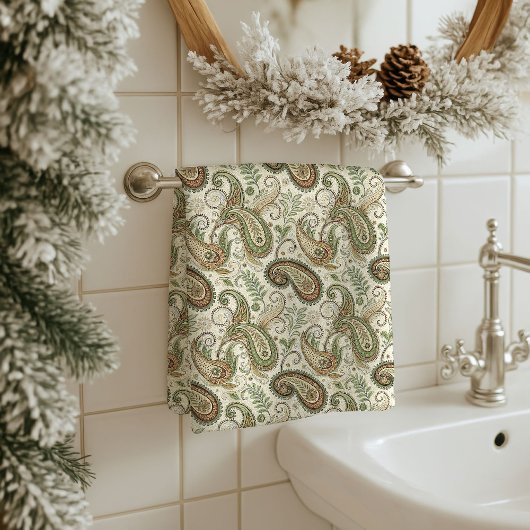 Earthy Tones Towel Bohemian Gift for Loved Ones バスタオルセット