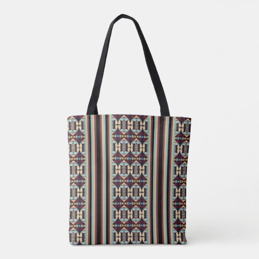 Earthy Tribal Tapestry  トートバッグ (裏面)